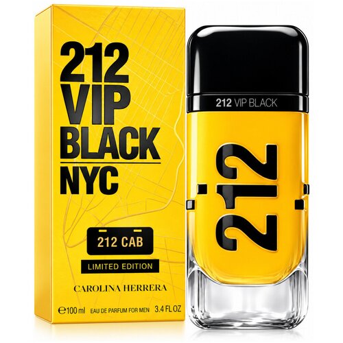 Carolina Herrera Parfumska voda Eau de Parfum 212 Vip Black Cab 100 ml Slike