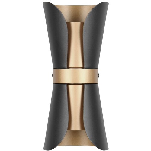  Crna/u brončanoj boji zidna lampa Coat – Cijene