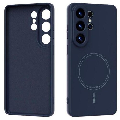 Chameleon Gumiran magnetni ovitek (TPU Magnetic Pastel) za Samsung Galaxy S26 Ultra, moder Cene