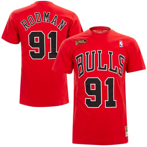 Mitchell And Ness dennis rodman 91 chicago bulls hwc majica Cene