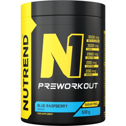 Nutrend N Pre-Workout plava malina Slike
