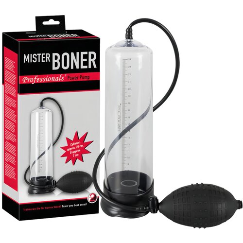 Mister Boner Professional - črpalka za penis Cene