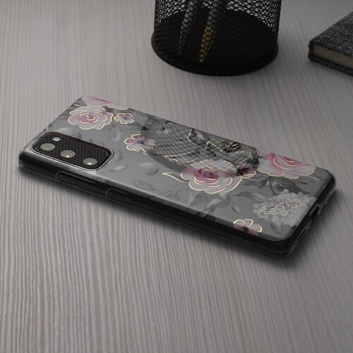 Techsuit Marble Series maska za Xiaomi 11T / 11T Pro Bloom of Ruth Gray Slike