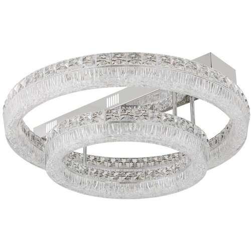 Globo 67387-60D - LED prigu&amp;scaron;iva plafonska svetiljka LAUREL LED/60W/230V prozirna + daljinski upravljač Slike