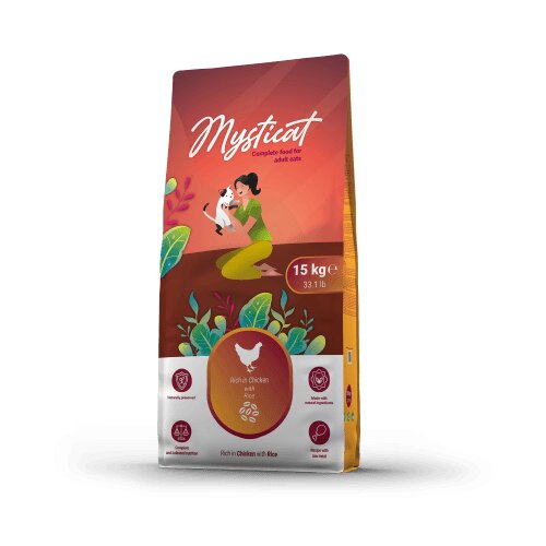Craftia mysticat rich in chicken with rice adult cat - 15 kg Slike