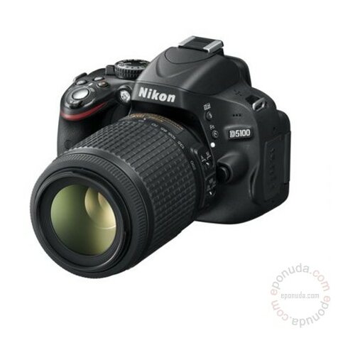 Nikon D5100 + 18-55mm VR + 55-200mm VR digitalni fotoaparat Slike