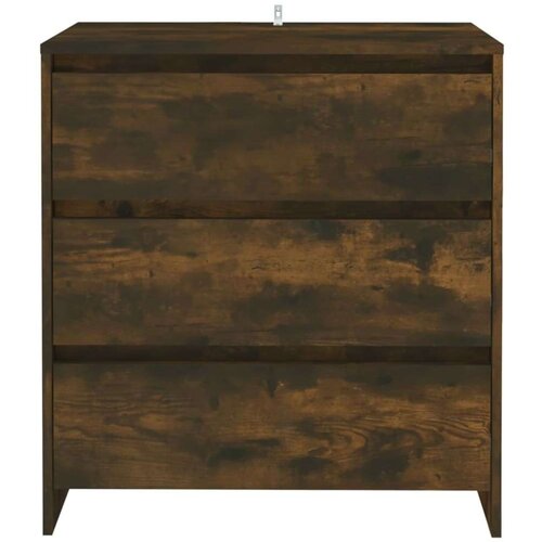 VidaXL Komoda boja dimljenog hrasta 70 x 41 x 75 cm od iverice Slike