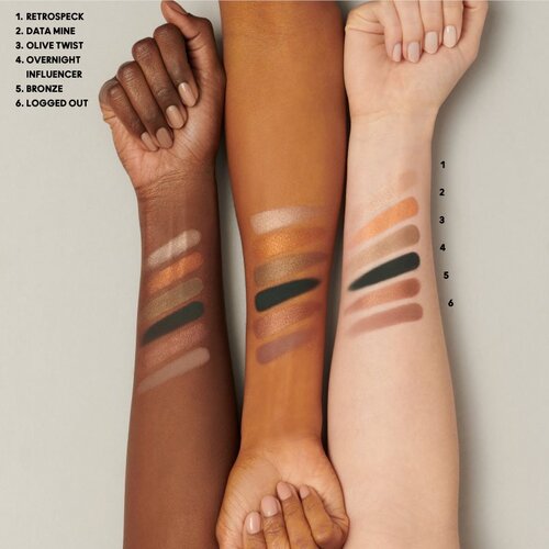 Mac Connect In Colour Eye Shadow Palette sjenilo za oči 6.25 g Nijansa bronze influence Slike