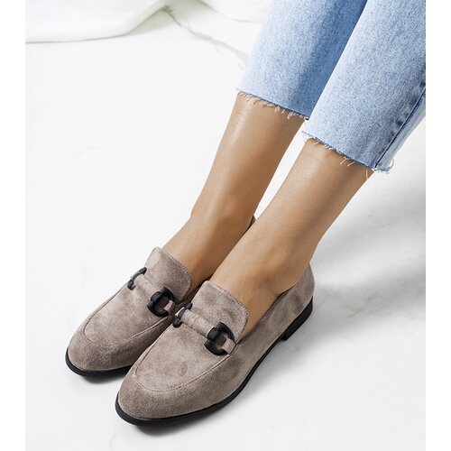Gemre Gray leather oxford shoes Talisa Cijene