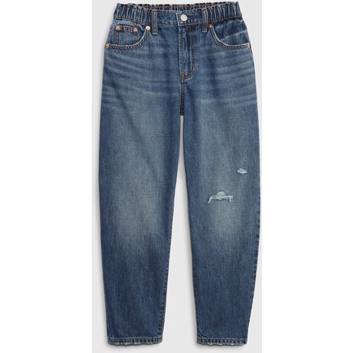 GAP Kids Jeans high rise barrel Washwell - Girls Slike