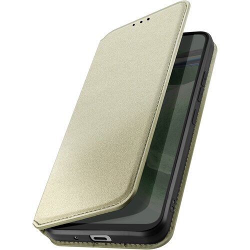 AVIZAR xiaomi mi A2 lite case podpora za videoposnetke, magnetic flip - classic edition gold, (20961097) Cene
