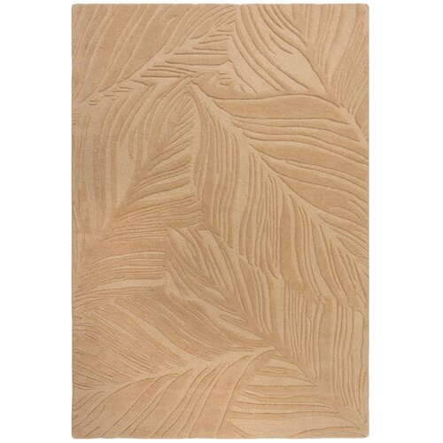 Flair Rugs Svetlo rjava volnena preproga Flair Rugs Lino Leaf, 160 x 230 cm Cene