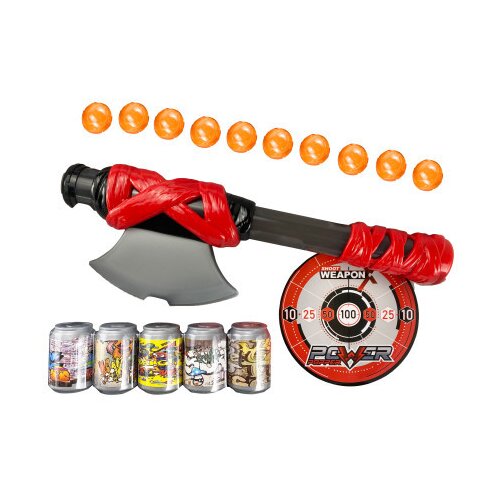 Friends Dječja sjekira lanser loptica Weapon Power X s 10 loptica i metom 166B-1 Cijene