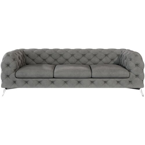 Ropez Siva bar&amp;scaron;unasti sofa 243 cm Chelsea &amp;ndash; Slike