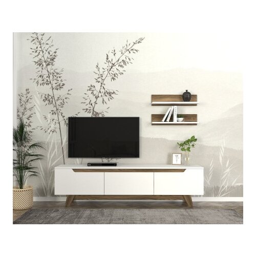  Zenan tv komoda belo-orah ( 0000429 ) Cene
