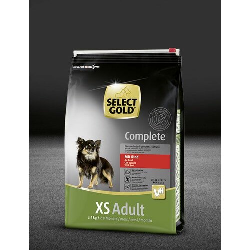 Select Gold DOG Complete XS Adult govedina 1 kg Slike
