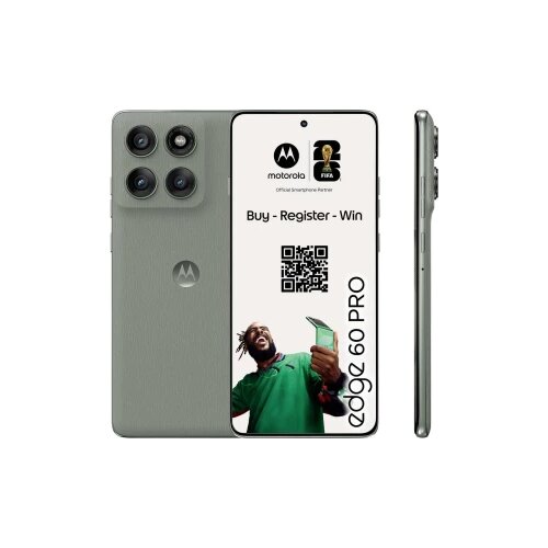 Motorola edge 60 Pro pametni telefon 256 GB 16.9 cm (6.67 palac) siva Android&trade; 15 Dual-SIM Cijene