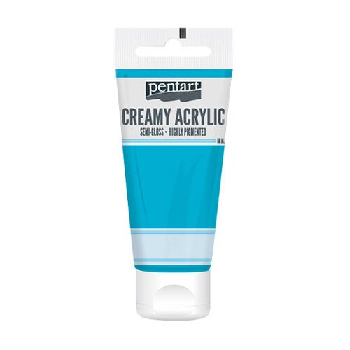 Kremasta polusjajna akrilna boja Pentart 60 ml | Baby blue Cene