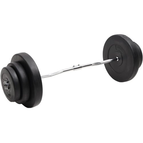 VidaXL Zavita palica z utežmi 60 kg Slike