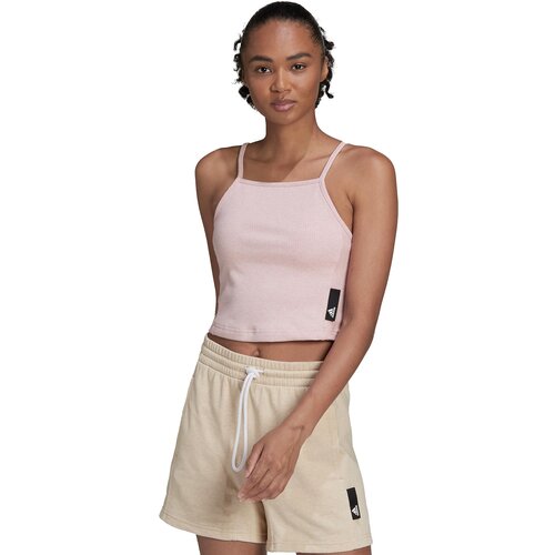 Adidas &amp;Scaron;portni top pastelno roza / črna / bela Slike