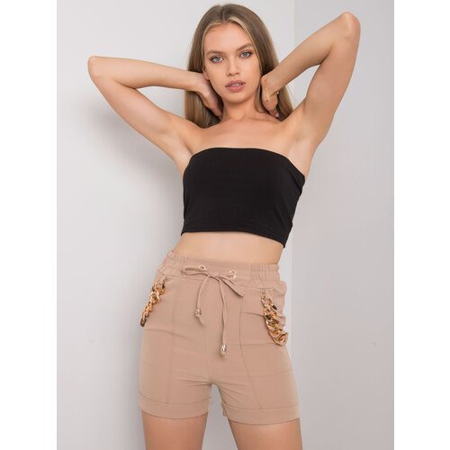 Italy Moda Shorts-DHJ-SN-13260.38P-dark beige Slike