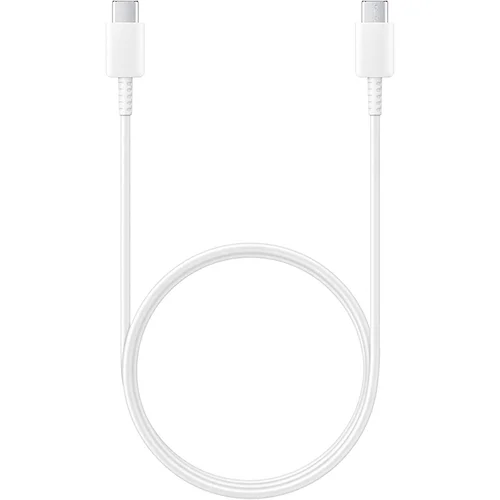 Samsung kabel za polnjenje in sinhronizacijo usb-c z usb-c 3A 25W 1,8 m, bela, (21683701)