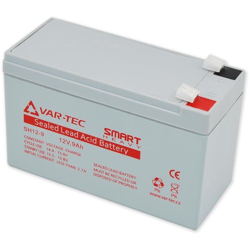 VAR-TEC AKKU SMART HEAVY 12V/9Ah - za UPS, životni vijek 6-10 godina Cijene
