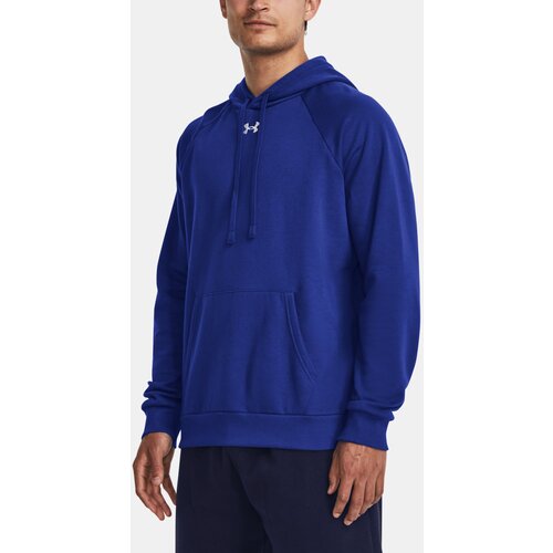 Under Armour Sweatshirt UA Rival Fleece Hoodie-BLU - Men Slike