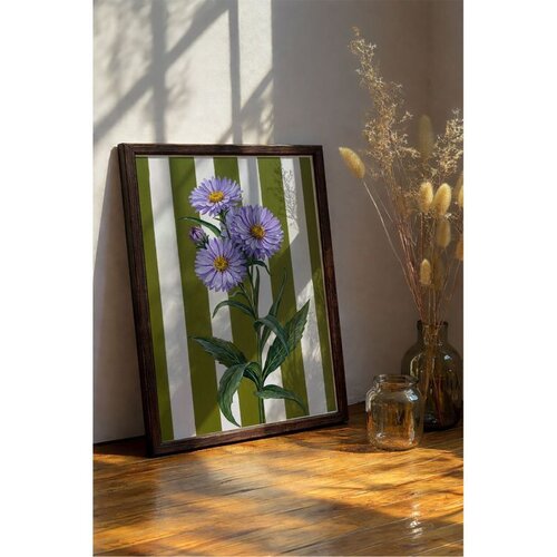 WALLXPERT Artmoscrv25-3348 Multicolor Decorative Framed MDF Painting Cene