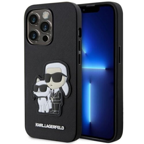  originalen karl lagerfeld ovitek KLHCP14LSANKCPK za iphone 14 pro črna zaščita - iml nft full bodies Cene