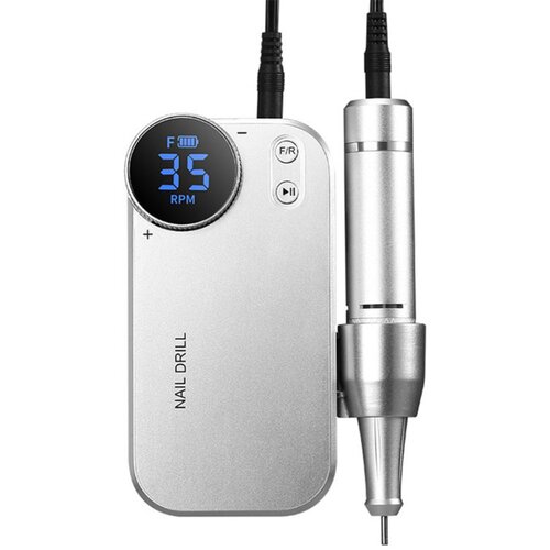 INF Prenosni brezžični sveder za nohte z LED, 4500mah, ABS Silver, (5000310619) Cene