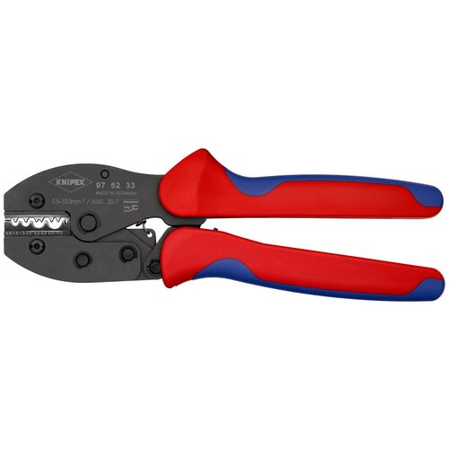 Knipex krimp klešta PreciForce za neizolovane konektore 0,5-10mm² 97 52 33 crvena Slike
