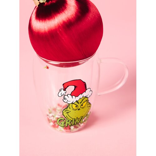 Sinsay Božićna &amp;scaron;alica s dvostrukim dnom i &amp;scaron;arenim konfetima Grinch Slike