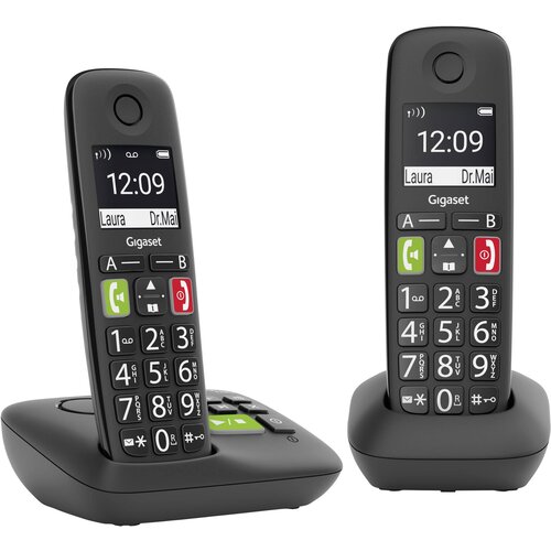 Gigaset Brezžični telefon E290A Duo z digitalnim odzivnikom, (5000522733) Cene