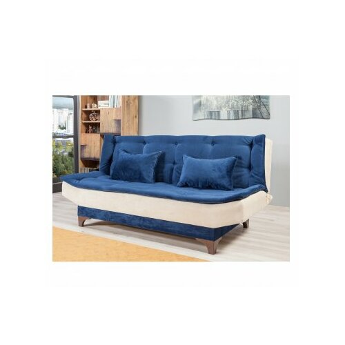 Atelier Del Sofa sofa trosed kelebek blue cream Slike
