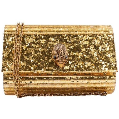 Kurt Geiger London PARTU EAGLE CLUTH Gold Cene