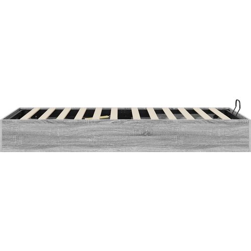  Otomanski krevet s pohranom Sivi Sonoma 203 x 90 x 25 cm Slike
