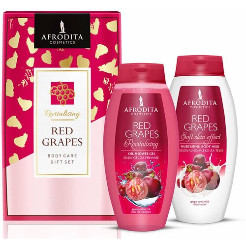 Afrodita Cosmetics grapes ženski poklon paket Slike