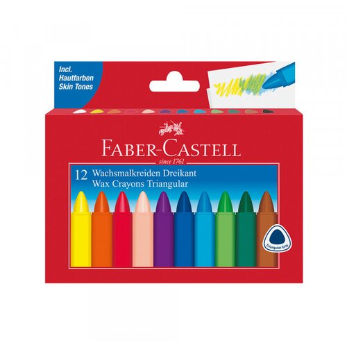 Faber-castell voštane boje faber castell 1/12 120010 Slike