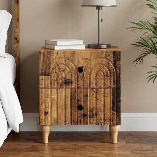  Noćni ormar Staro drvo 43 x 34,5 x 48 cm Konstruirano drvo Cijene