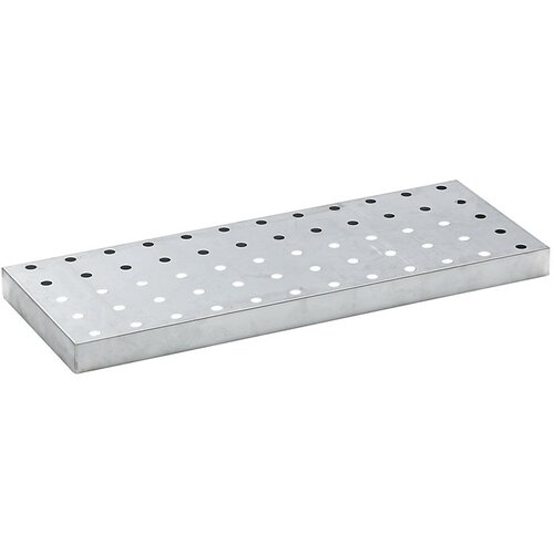 eurokraft basic Rešetka iz pločevine z luknjami, pocinkana, za DxŠxV 940 x 370 x 60 mm Cene
