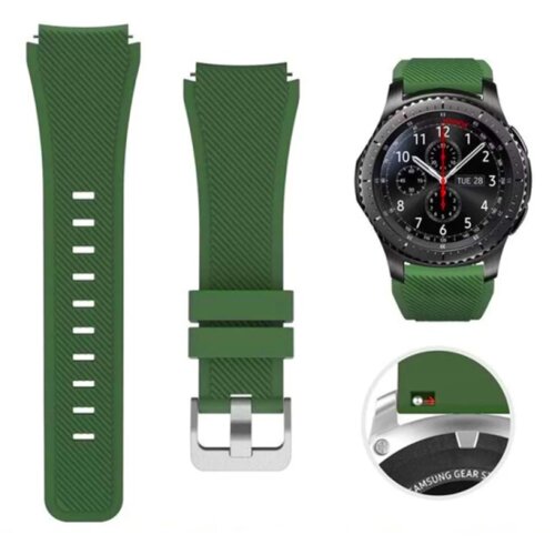  Narukvica trendy za samsung smart watch 3 22mm zelena Cene