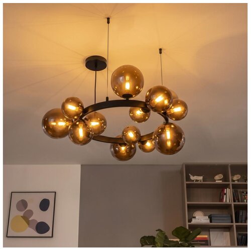 Brilagi led luster na sajli milla 15xG9/3W/230V braon/dimljeno braon Cene