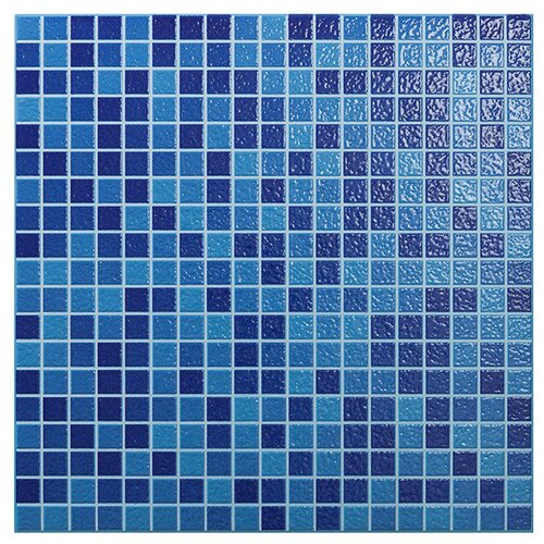 In mozaik pločica za bazen Indico Mix (33,3 x 33,3 cm, Plave boje, Sjaj) Cijene