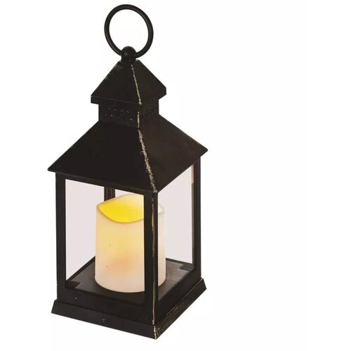 Emos LED dekoracija – laterna antik črna utripajoča, 3x AAA, notranja, vintage, časovnik DCLV02 Cene