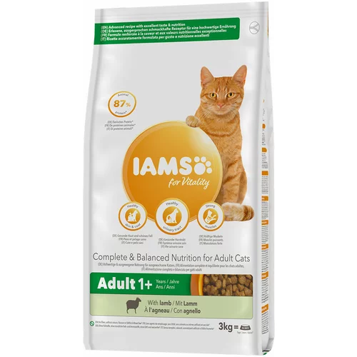 IAMS for Vitality Adult s janjetinom - 3 kg