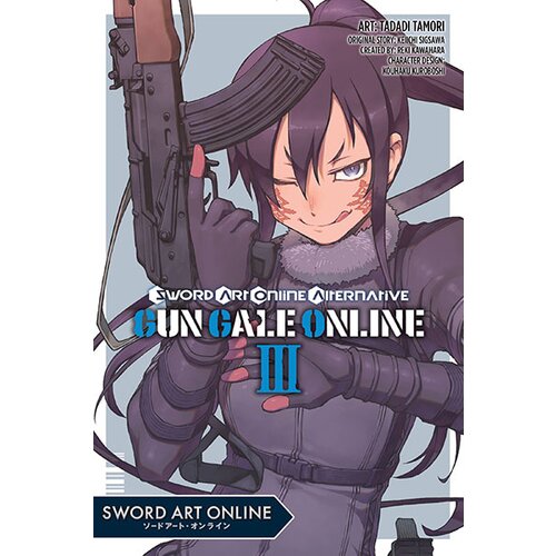 Diamond Comic Distributors Reki Kawahara, Keiichi Sigsawa, Tadidi Tamori - Sword Art Online Alternative Gun Gale Online, Vol. 3 (Manga) Cene