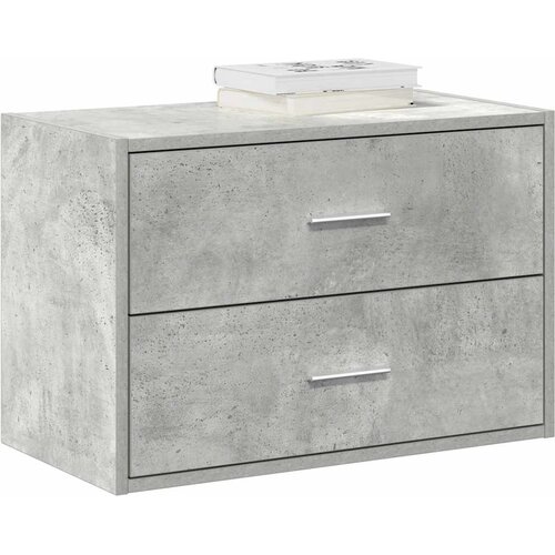 Ormarić s 2 ladice boja hrast 60x31x40 cm konstruirano drvo Cijene