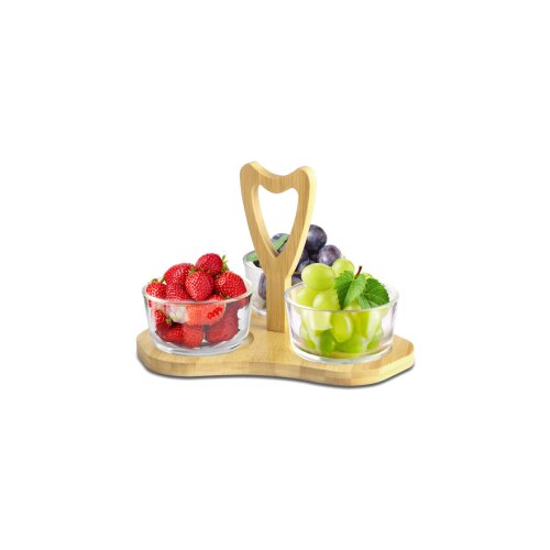  Set – 3/1 zdjelica sa drvenim stalkom Cijene
