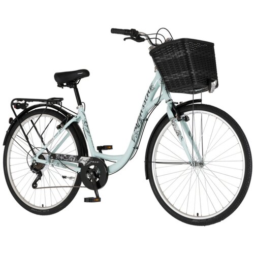 Venssini bicikl fashion  grace 28" alu 17" v-brake 6 brzina 155-178cm (s/m) tirkiz 1282112 Cene